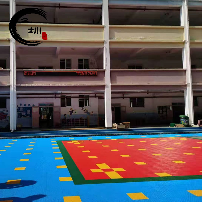 批發(fā)幼兒園室外懸浮地板 戶外防滑運動羽毛球籃球場懸浮地板