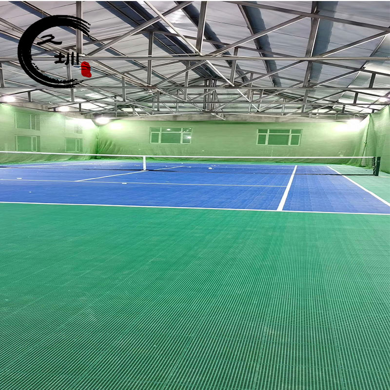 拼裝懸浮地板籃球場戶外幼兒園室外拼裝運動地板防滑拼接懸浮塑膠